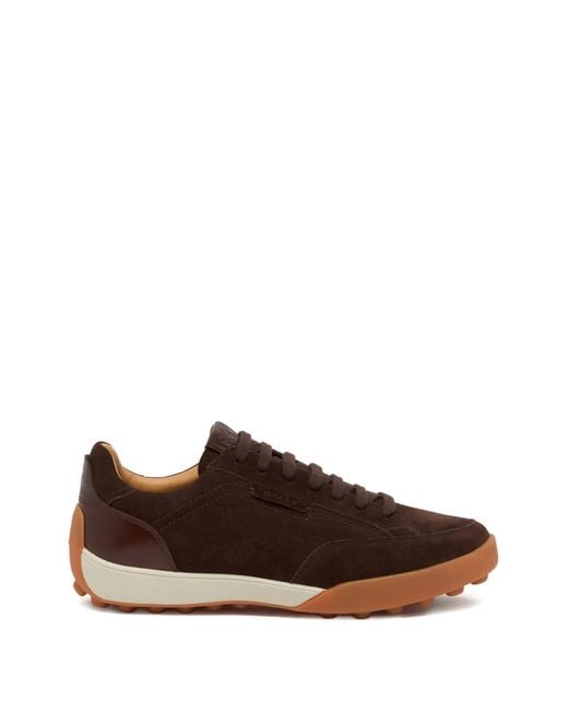 Bally Brown Manto Runner Sneakers for men