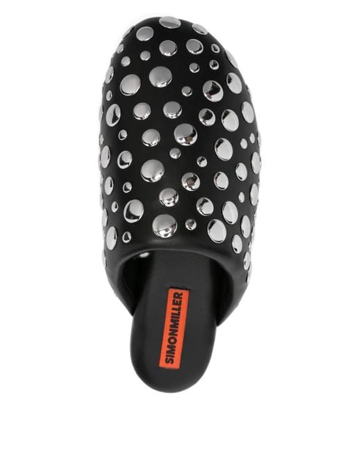Slippers Con Borchie di Simon Miller in Black