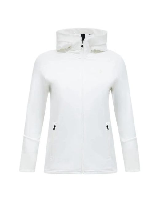 Peak Performance White Rider Essentials Hoodie