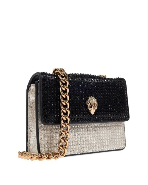 Kurt Geiger Black Micro Kensington Shoulder Bag