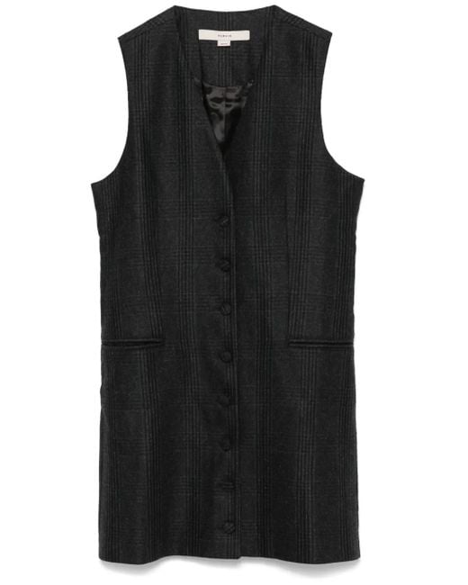 Chaleco Suiting Remain de color Black
