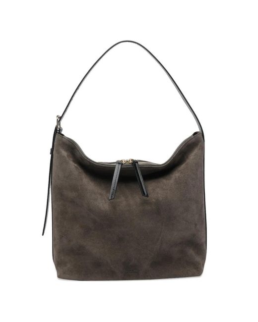 A.P.C. Black Vera Maxi Tote Bag
