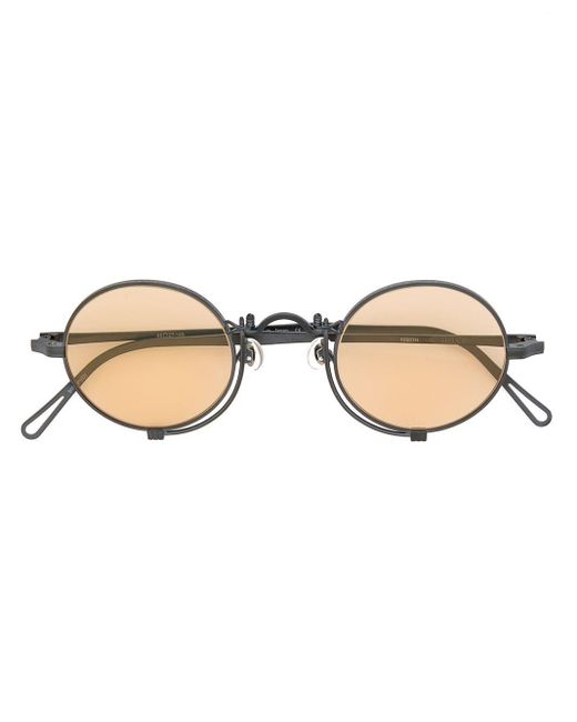 Matsuda Black Oval Frame Sunglasses