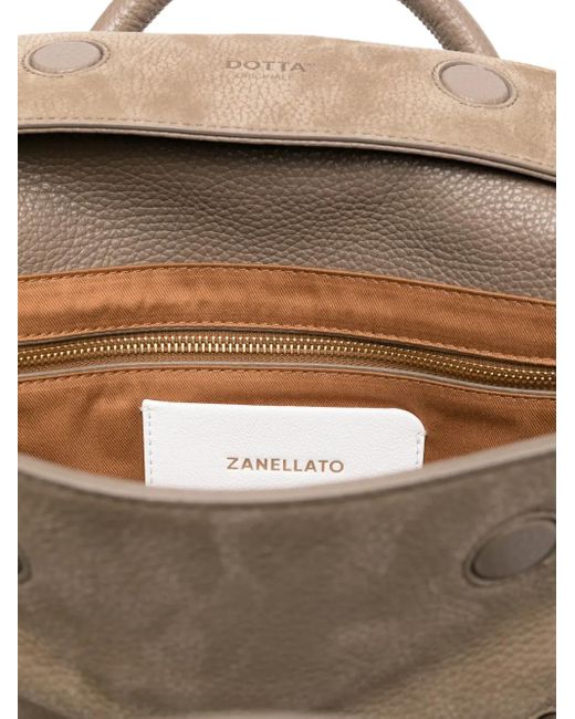 Zanellato Natural Kleine Handtasche mit Drehverschluss