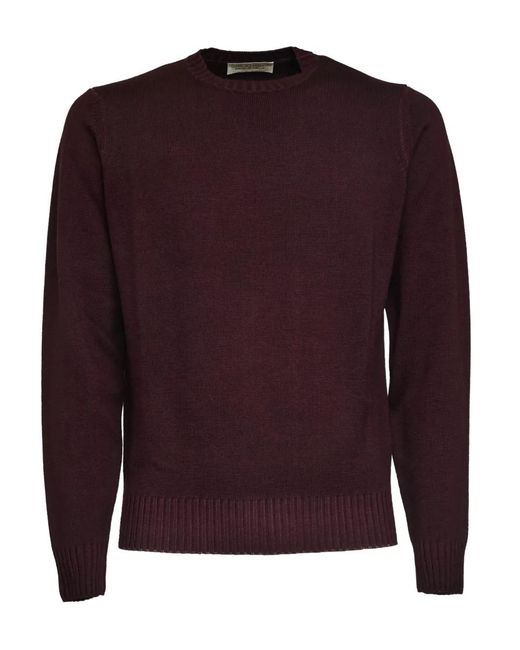 FILIPPO DE LAURENTIIS Purple Pull À Encolure Ronde for men
