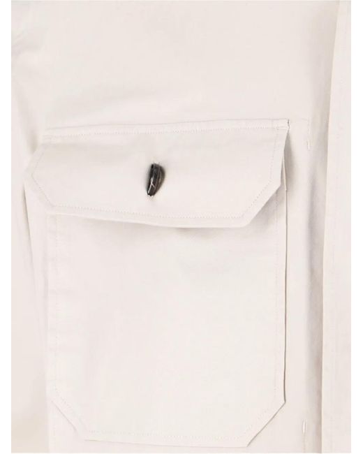 Zegna Natural Pocket Shirt for men