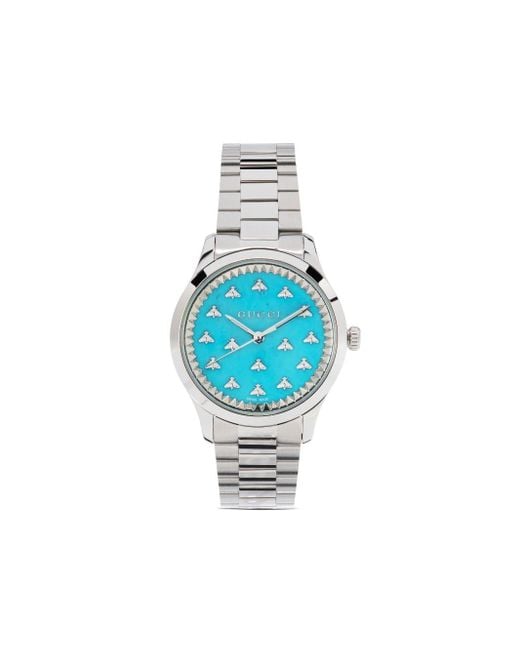 Gucci G-timeless Horloge in het Blue voor heren