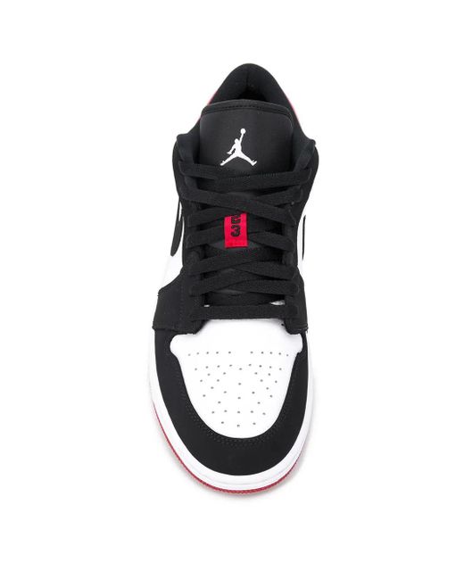 Nike White Air 1 Low Toe" Sneakers
