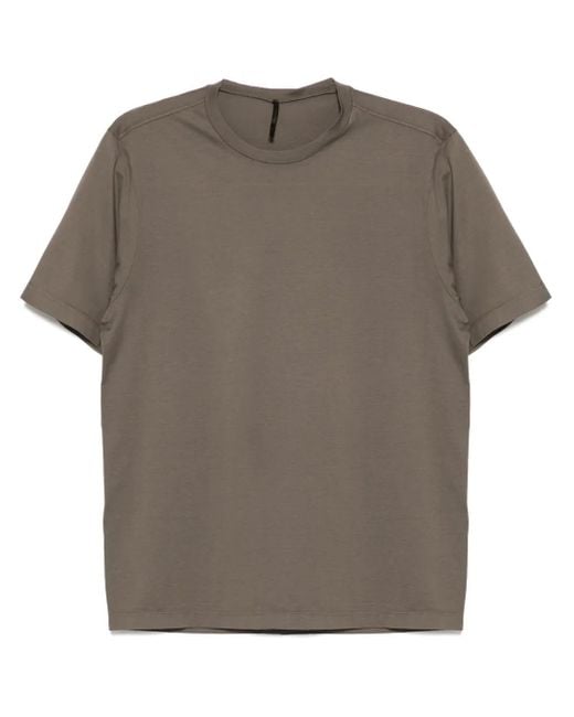 Transit Gray Crew Neck T-Shirt for men