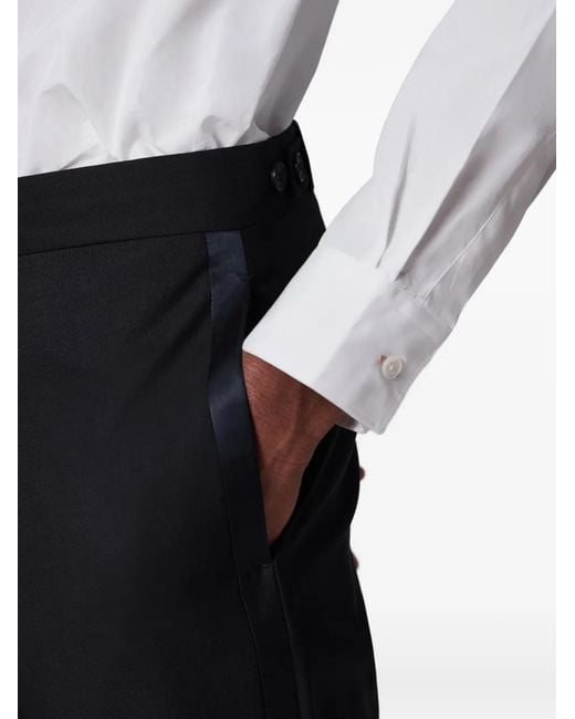 Paul Smith Blue Tailored-Fit Trousers for men