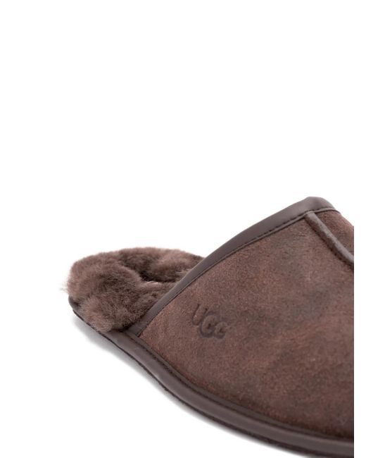 Ugg Brown Suede Slippers for men
