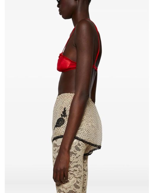 Valentino Garavani Red Paris Bra