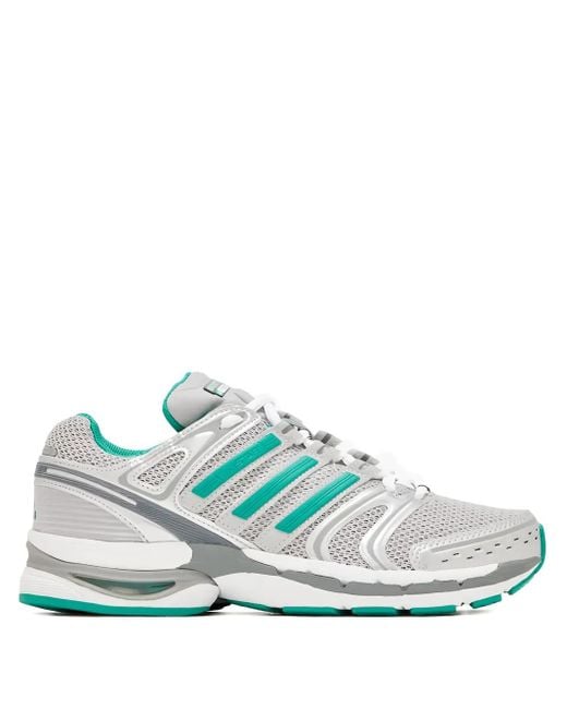 Adidas Blue X Sporty & Rich Three-Stripe Sneakers for men
