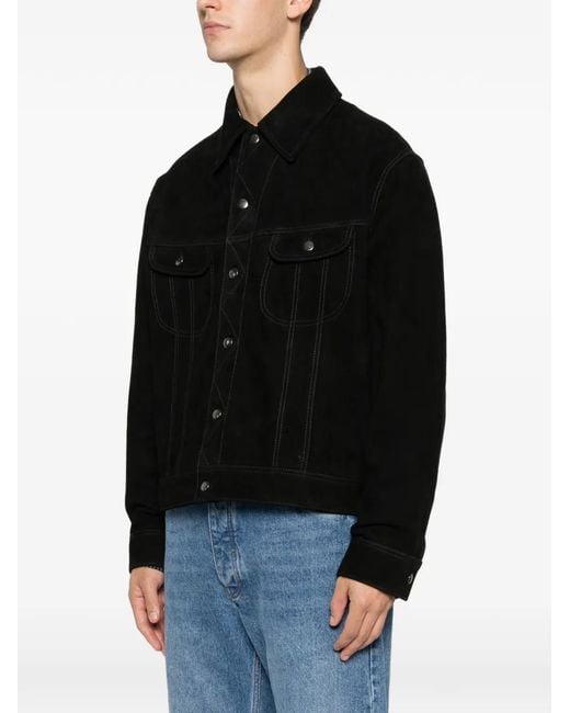 Studio Nicholson Black X Aaron Levine Boston Jacket for men