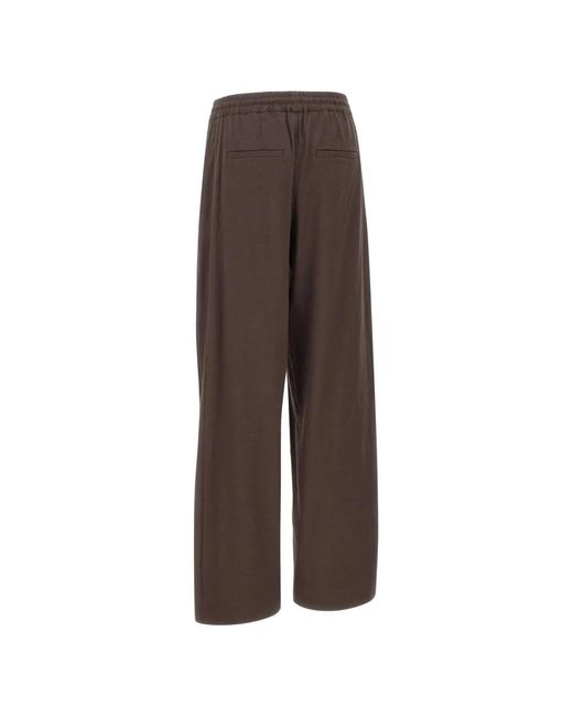 Vince Brown Drawstring Trousers
