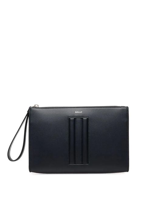 Bally Black Mythos Clutch Bag for men