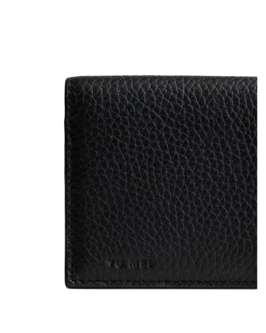 Yu Mei Black Leather Wallet