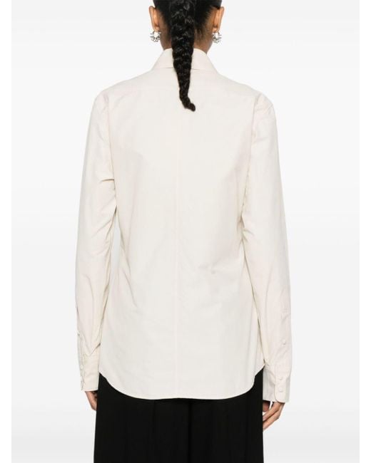 Stella McCartney White Pointed-collar Shirt