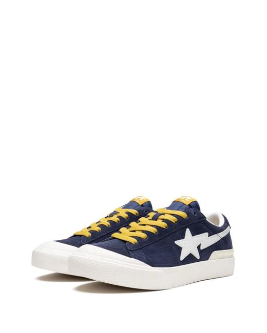 A Bathing Ape Blue Mad Sta #1 M1 Sneakers