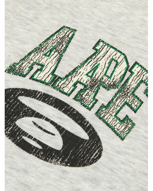 Aape By A Bathing Ape Blue Print T-Shirt for men