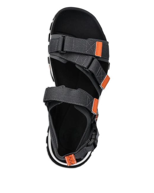 Timberland Black Garrison Trail Multi-Strap Sandals for men