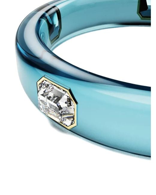 Bracciale Rigido Dulcis di Swarovski in Blue