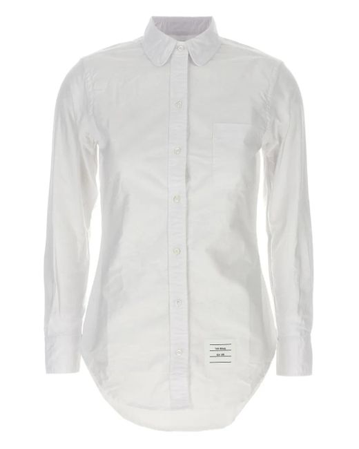 Thom Browne ボタン シャツ White