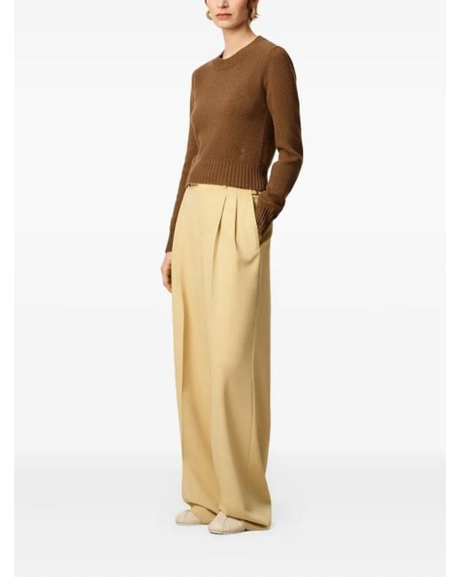Cashmere Knitwear AMI de color Brown