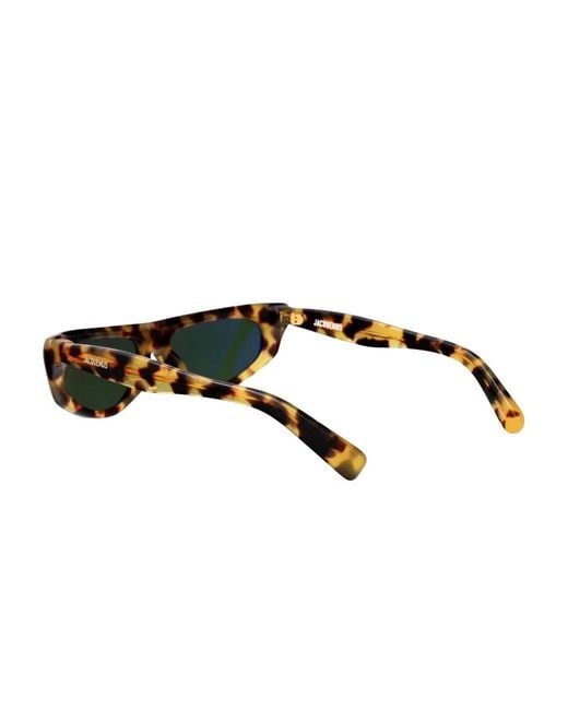 Jacquemus Green Casco Tortoise-Shell Sunglasses for men