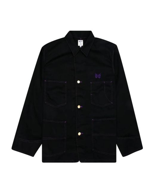 Giacca-Camicia di Needles in Black da Uomo