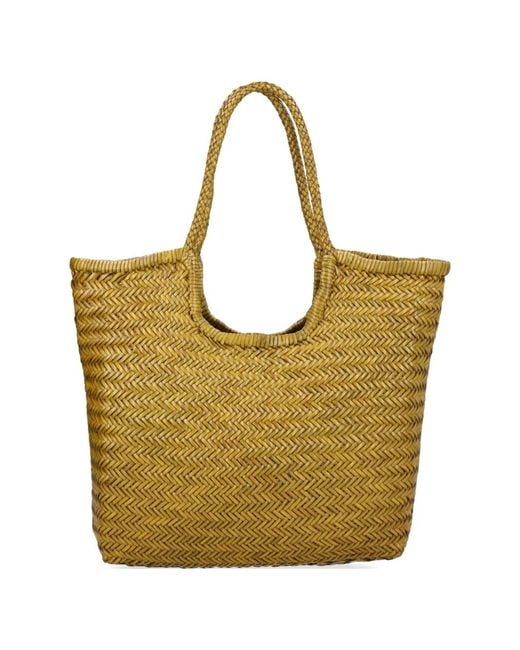 Dragon Diffusion Yellow Ns Diagonal Triple Jump Tote Bag