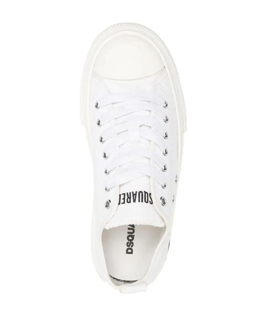 Baskets À Plateforme DSquared² en coloris White