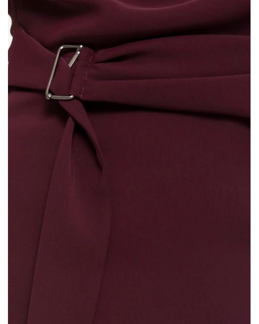 Nissa Purple Draped Top