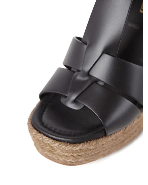 Paloma Barceló Metallic 100Mm Alison Wedge Sandals