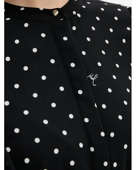 Joop! Black Robe Courte À Pois