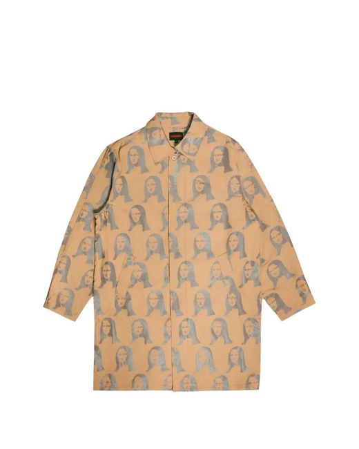 Pleasures Natural Mona Single-Breasted Coat for men