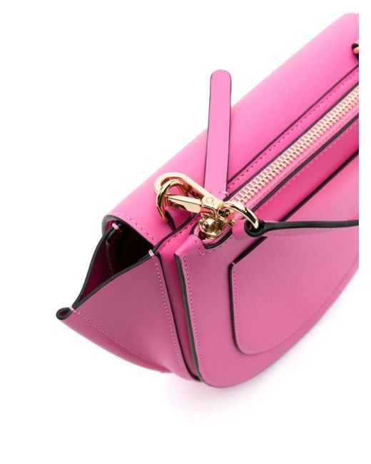 Wandler Pink Mini Hortensia Leather Tote Bag