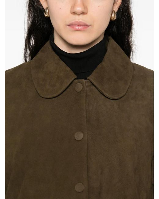 Chaqueta con cuello clásico Ba&sh de color Green