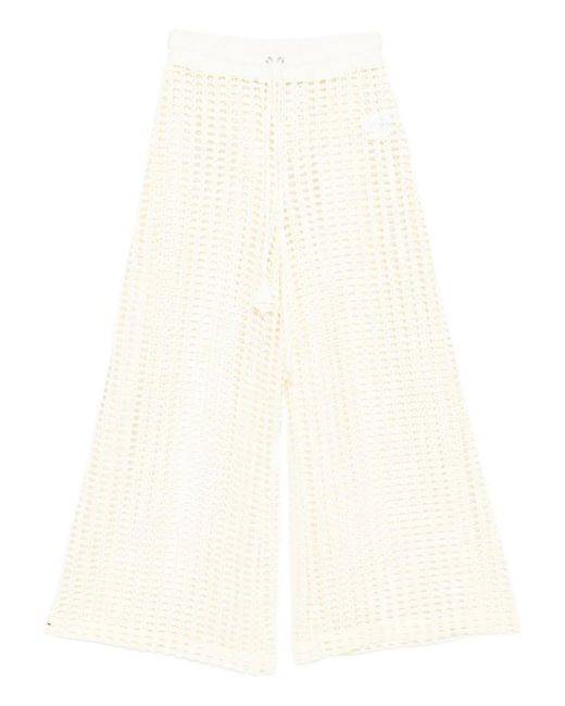 PATBO White Selene Drawstring Trousers