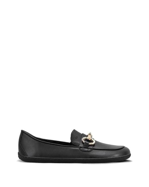 Be Lenka Black Horsebit Leather Loafers