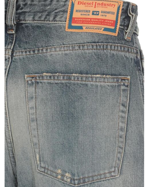 DIESEL Blue 100% Cotton Denim Jeans