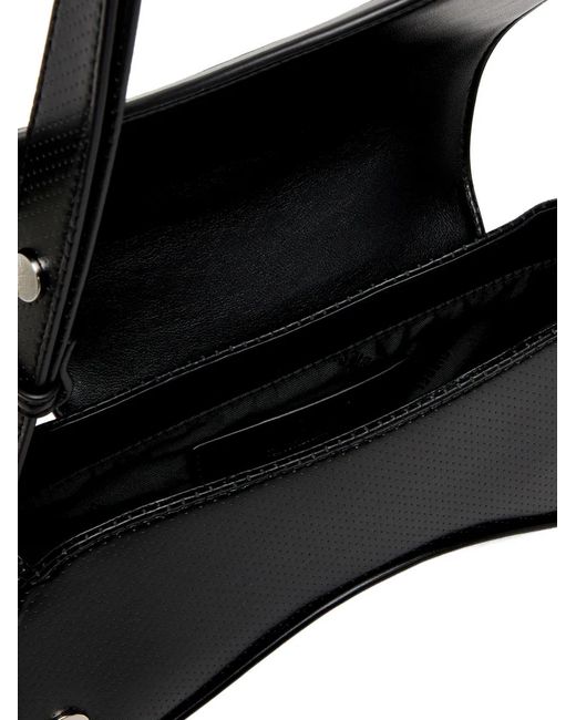 DIESEL Black Quilted Shoulder Bag