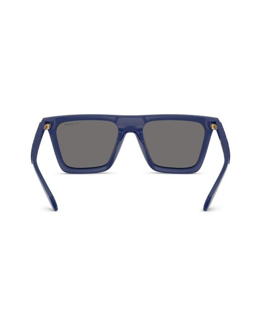 Versace Blue Square-frame Sunglasses for men