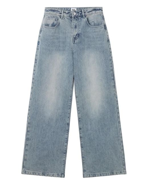 B+ AB Blue Pocket Denim Jeans