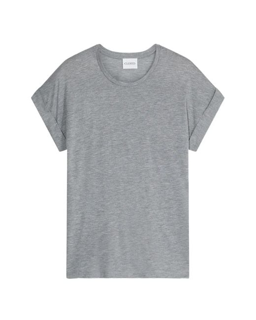 Closed Gray Crew-Neck T-Shirt