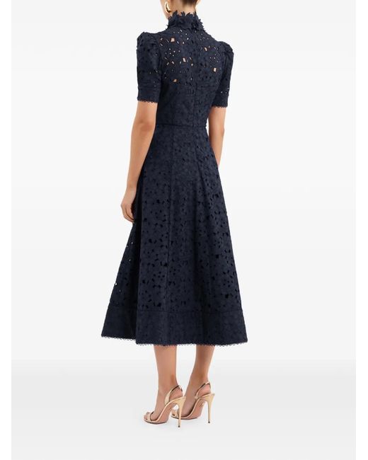 Rebecca Vallance Blue Kitsu Midi Dress