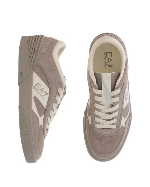 EA7 White Otg Pride Velo Low-Top Sneakers for men