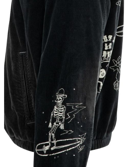 Cout de la Liberte Black Corduroy Jacket for men