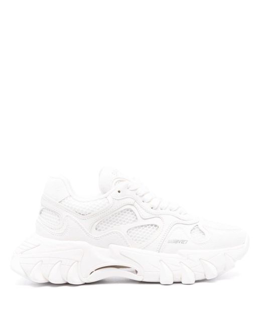 Balmain White B-east Sneakers - - Leather - Optical