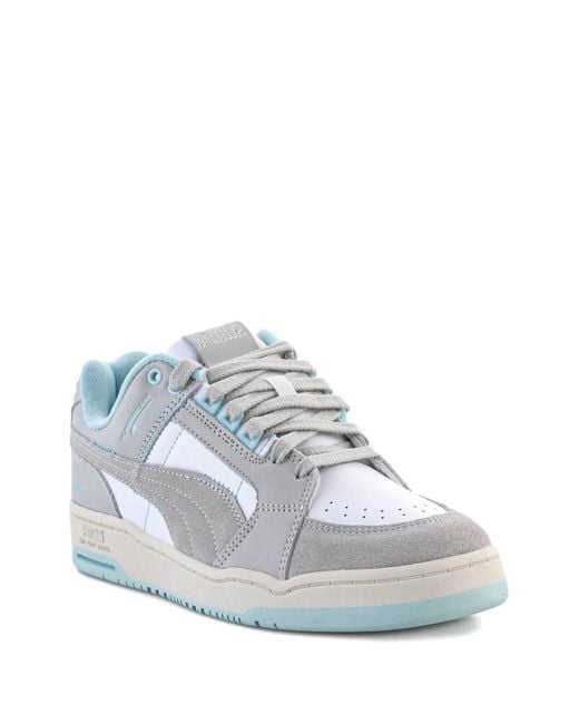 PUMA White Slipstream Sneakers